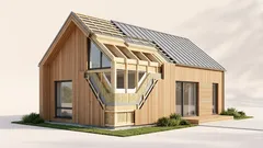 Talo rakennettiin 3 viikossa: nopeammin kuin runkorakenteinen talo, lämpimämpi kuin puutalo, paremmat seinät