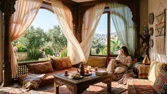 Turkkilainen kodikkuus kotiin: 7 helppoa ideaa olohuoneen lämpöön