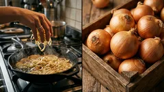 Sipuli ”karamellisoituu” 10 minuutissa: tarvitset vain yhden pienen lisäyksen